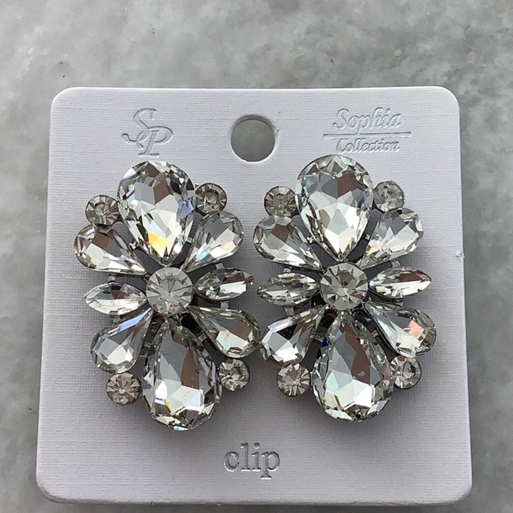 Crystal CLIP ON Earring